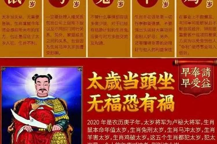 家中太岁位摆什么