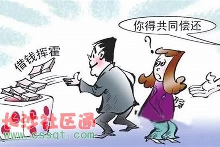 婚姻法父债子还